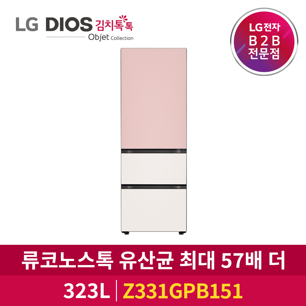 LG전자 DIOS 김치톡톡 오브제컬렉션 Z331GPB151