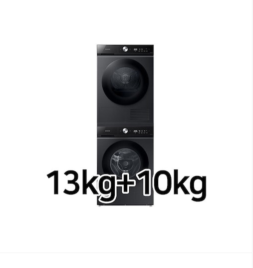 삼성전자 비스포크 그랑데 AI 슬림 WW13BB844DGB + AI DV10BB8440GB